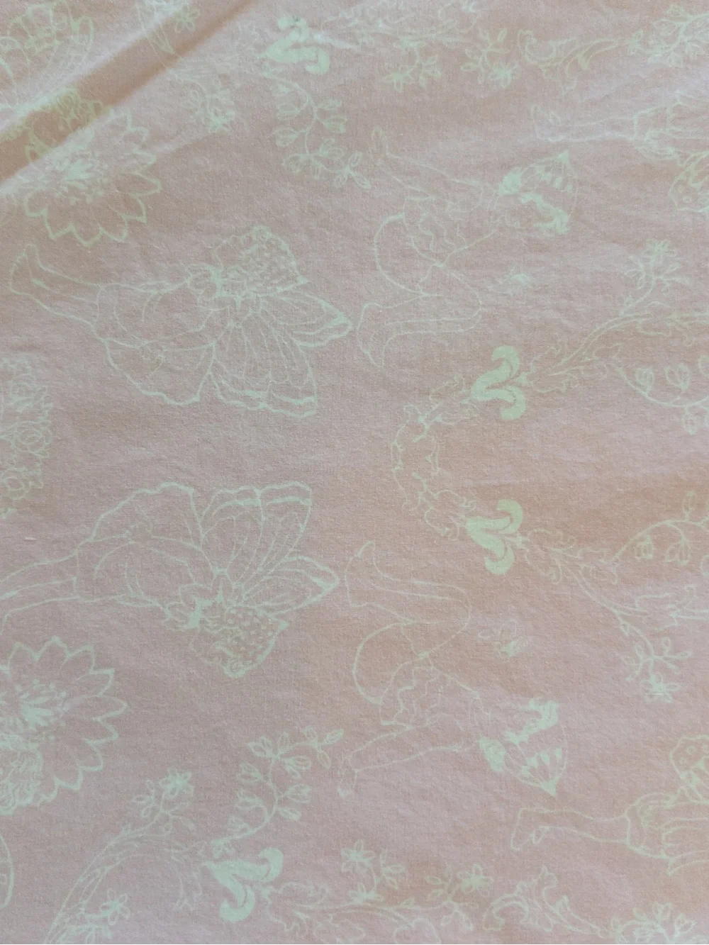 Pottery Barn Kids Set of 3 Organic Cotton Twin Flat Sheets Barbie Fairy Princess